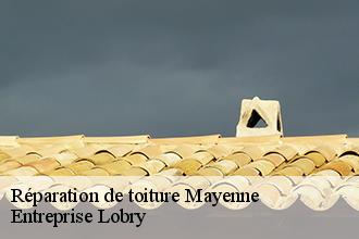 Réparation de toiture 53 Mayenne  Entreprise Lobry