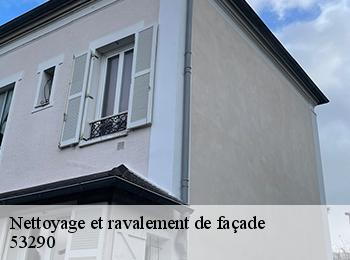 Nettoyage et ravalement de façade  53290