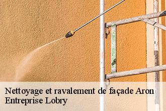 Nettoyage et ravalement de façade  aron-53440 Entreprise Lobry