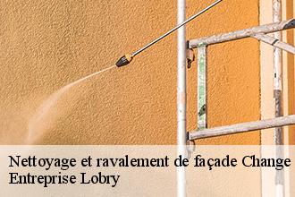 Nettoyage et ravalement de façade  change-53810 Entreprise Lobry