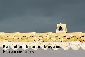 Réparation de toiture  mayenne-53100 Entreprise Lobry