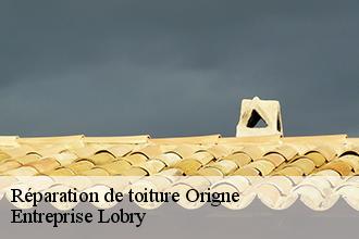 Réparation de toiture  origne-53360 Entreprise Lobry