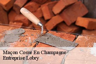 Maçon  cosse-en-champagne-53340 Entreprise Lobry