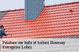 Peinture sur tuile et toiture  houssay-53360 Entreprise Lobry