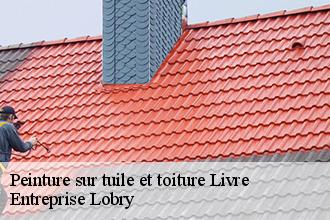 Peinture sur tuile et toiture  livre-53400 Entreprise Lobry