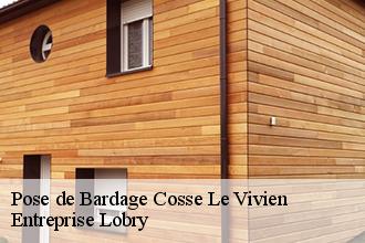 Pose de Bardage  cosse-le-vivien-53230 Entreprise Lobry