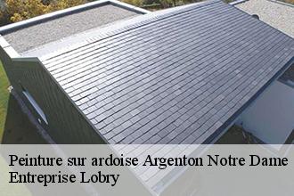 Peinture sur ardoise  argenton-notre-dame-53290 Entreprise Lobry